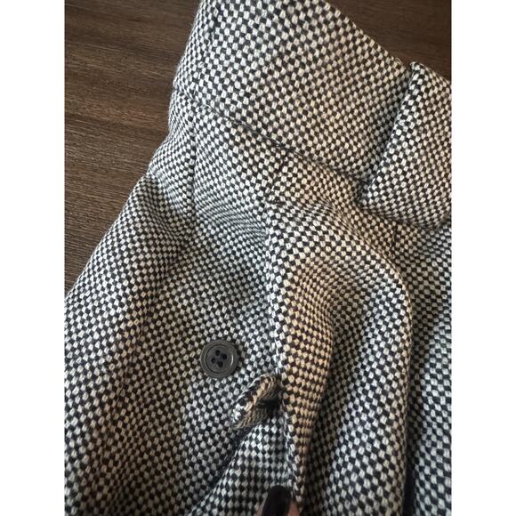 Yves Saint Laurent Rive Gauche Skirt Womens 40 Gray Tweed Wool Mohair Italy - Picture 13 of 16